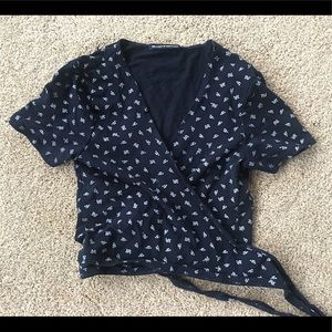 Brandy Melville wrap top